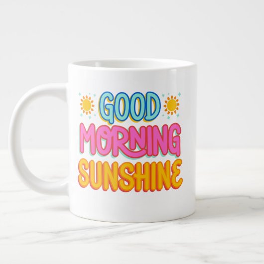 Good Morning Sunshine 😁 tasse de café spécialité (Gauche)