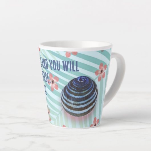Good Morning Universe Short Latte Mug (Angle droit)