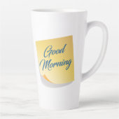 Good Morning Yellow Note Coffee Mug (Droite)
