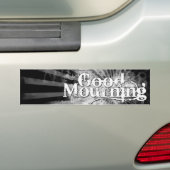 Good Mourning Sticker (Op auto)