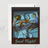 Good Night Briefkaart (Voorkant / Achterkant)