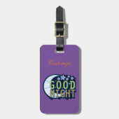 Good Night Crescent Moon Thunder_Cove Bagagelabel (Voorkant verticaal)