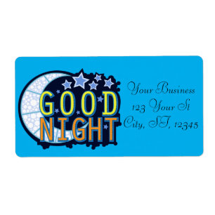 Good Night Crescent Moon Thunder_Cove Etiket