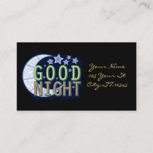 Good Night Crescent Moon Thunder_Cove Visitekaartje