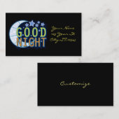Good Night Crescent Moon Thunder_Cove Visitekaartje (Voorkant / Achterkant)