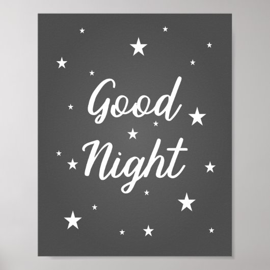 Good Night Poster (Voorkant)