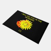 Good Night Sun door Mat (Schuin)