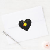 Good Night Sun Heart Sticker (Envelop)