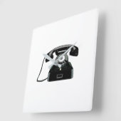 **GOOD OLD DAYS PHONE** CLOCK VIERKANTE KLOK (Hoek)