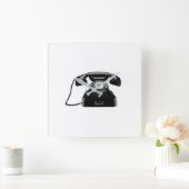 **GOOD OLD DAYS PHONE** CLOCK VIERKANTE KLOK (Huis)