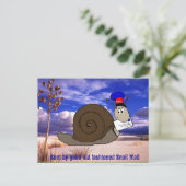 Good Old Fashioned Snail Mail Briefkaart (Staand voorkant)