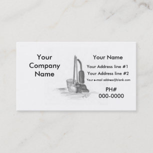 Good Ole Mode Cleaning, Business Card-sjabloon Visitekaartje