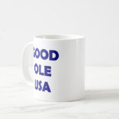 Good Ole USA, Blue Coffee Mug (Devant gauche)