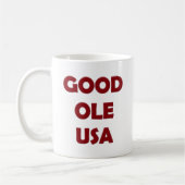 Good Ole USA, Mug à café rouge (Gauche)