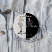 Good Omens badge Ronde Button 4,0 Cm (In situ)