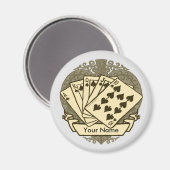 Good Poker Hand magnet Magneet (Voorkant / Achterkant)