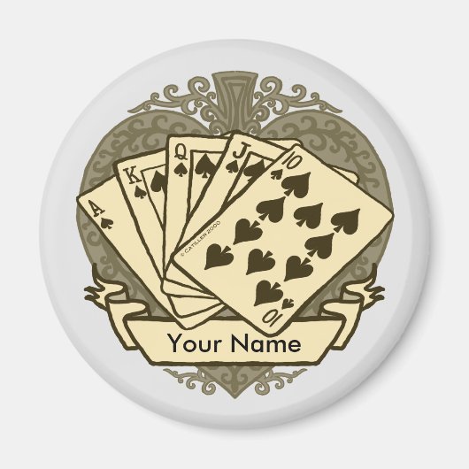 Good Poker Hand magnet Magneet (Voorkant)