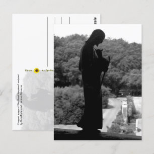 Good Shepherd (B&W) - briefkaart