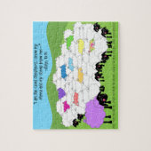 Good Shepherd Unique Sheep Puzzle Legpuzzel (Verticaal)