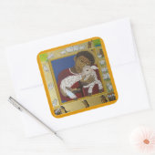 Good Shepherd Vierkante Sticker (Envelop)