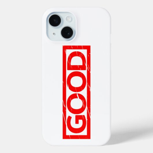 Good Stempel Case-Mate iPhone Case (Achterkant)