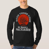 Good Things Come In Small Packages Backprint Bonsa T-shirt (Voorkant)