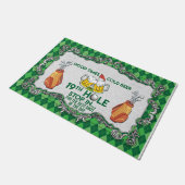 Good Time Cold Beer Funny Mat, Golfing Deurmat (Schuin)