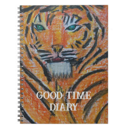 GOOD TIME DIARY BEROEMD GEMAAKT DOOR PAUL REILLY. NOTITIEBOEK