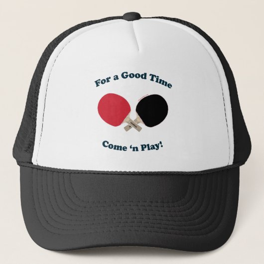 Good Time Ping Pong Trucker Pet (Voorkant)
