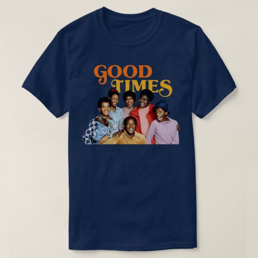 Good Times 70s TV-Show T-shirt (Design voorkant)