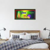 Good Times Canvas Afdruk (Insitu (Slaapkamer))