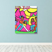 Good Times Canvas Afdruk (Insitu (Houten vloer))