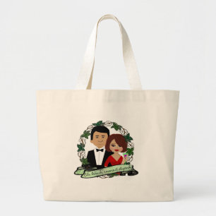 Good Times Couple Grote Tote Bag