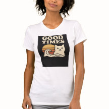 Good Times Retro T-shirt –  Positive Vibes
