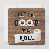 Good Times toiletpapier Kaart (Voorkant)