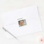 Good to Go Vierkante Sticker (Envelop)