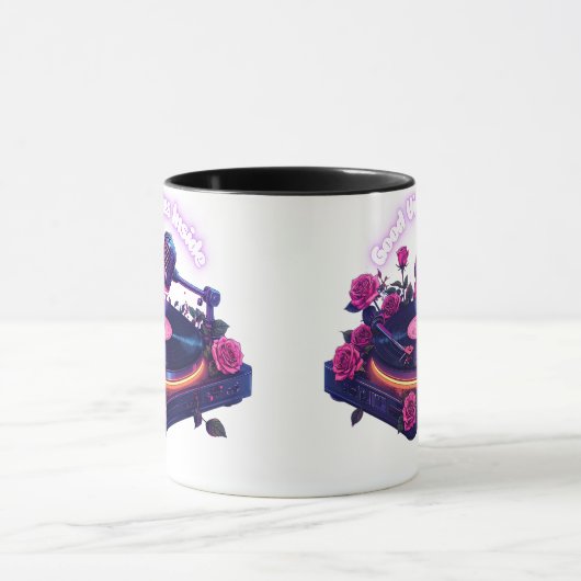 Good Vibes à l'intérieur - Mug à café à énergie po (Centre)