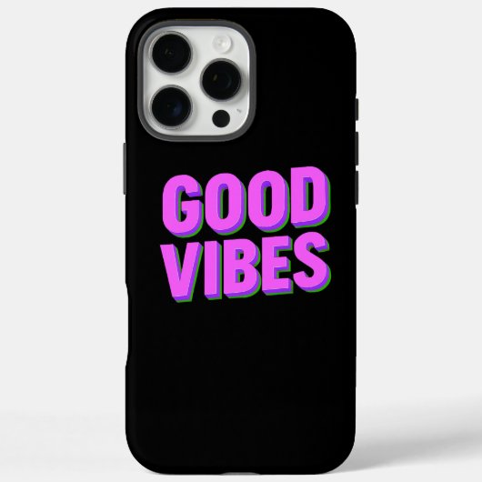 GOOD VIBES – Aangepast Case-Mate iPhone Case (Achterkant)