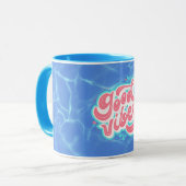 Good Vibes Beach/pool Mug (Devant gauche)