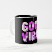 Good Vibes Coffee Mok (Voorkant links)