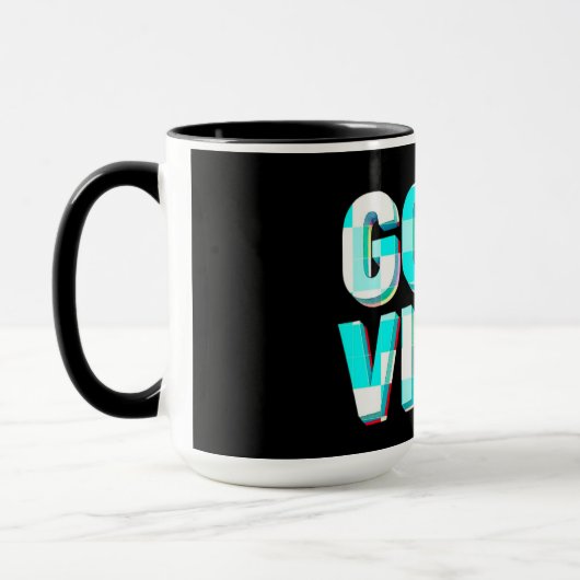 Good Vibes Coffee Mok (Links)