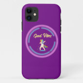 Good Vibes Eenhoorn Case-Mate iPhone Case (Achterkant)