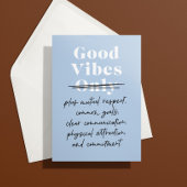 Good Vibes et d'autres joyeuses cartes d'anniversa
