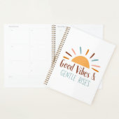 Good Vibes & Gentle Rises Boho Carnet/Journal (Devant avec enveloppe)