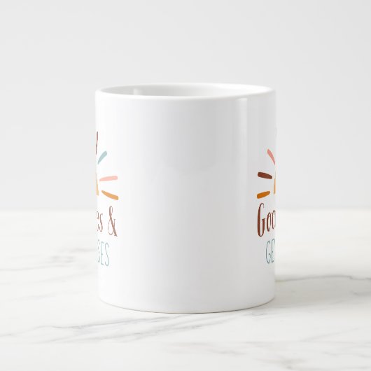 Good Vibes & Gentlemen Rises Boho Mug (Devant)