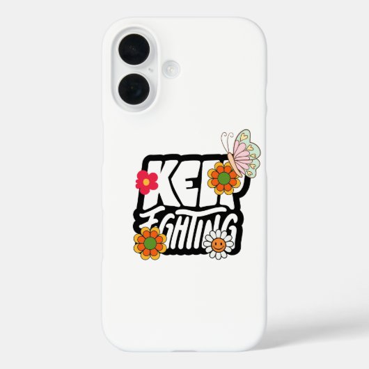 Good Vibes illustratie typografie Case-Mate iPhone Case (Achterkant)