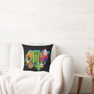 Good Vibes illustratie typografie Kussen