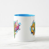 Good Vibes illustratie typografie Mok (Midden)