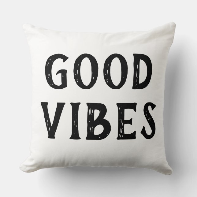 Good Vibes Kussen (Voorkant)