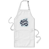 Good Vibes Long Apron Lang Schort (Voorkant)
